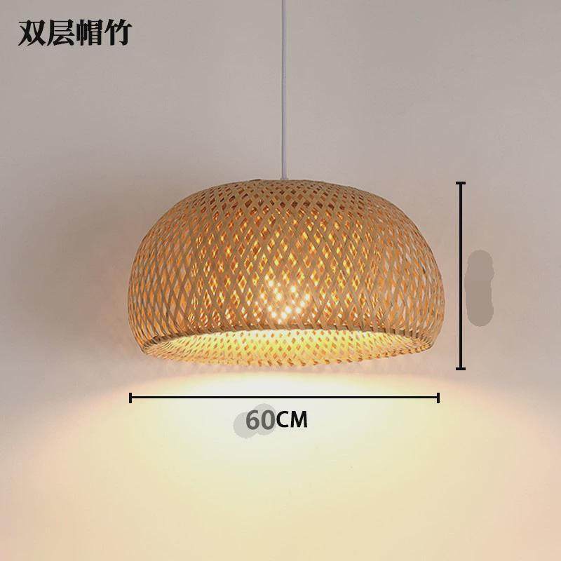东南亚竹编吊灯复古藤艺吊灯禅意餐厅酒吧卧室客厅灯手工竹编灯笼,家装灯饰光源,餐厅吊灯,淘宝优惠券,粉丝福利购,淘宝优惠卷