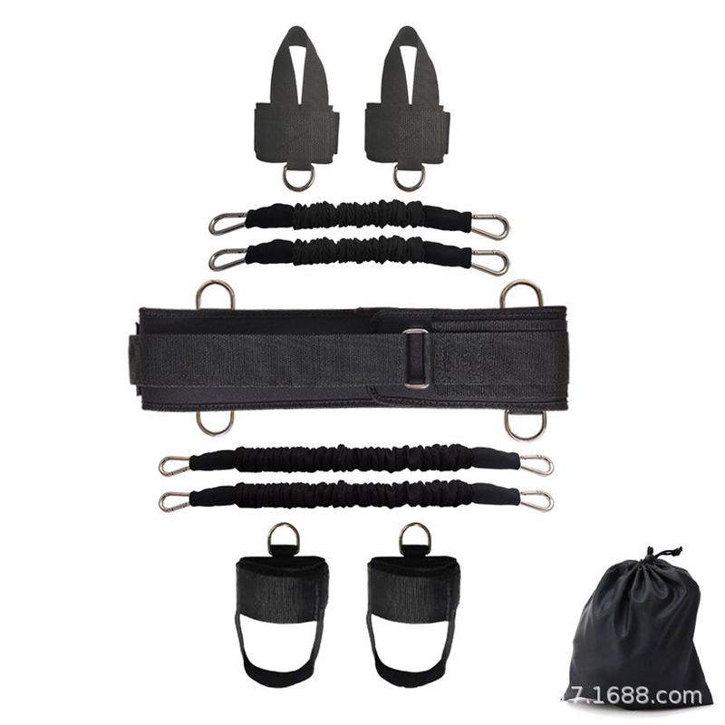 拳击爆发力训练器材全身格斗阻力带拳速器搏击跆拳道腿部锻炼绳