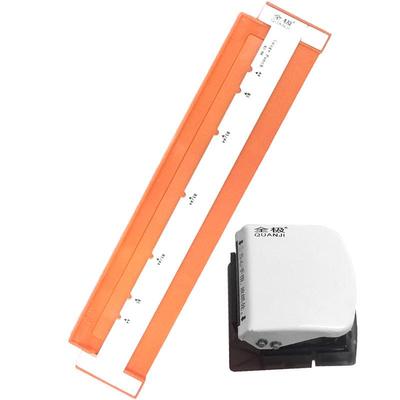 批发厂家多功能a4纸30孔多孔装订孔b526a520孔打孔机夹活页打孔器