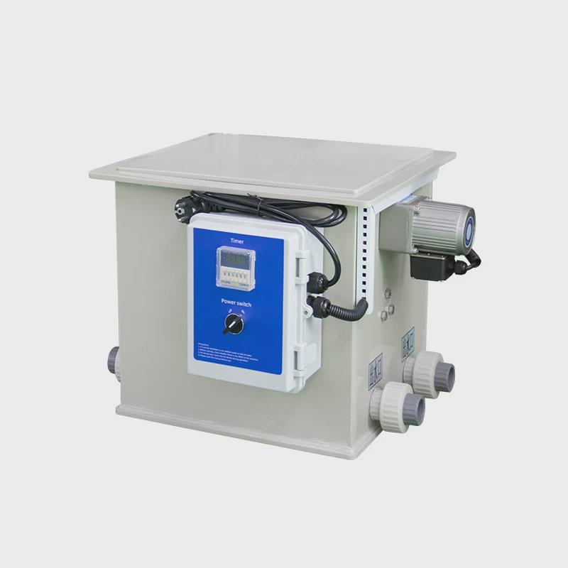 锦鲤鱼池过滤器小型景观家用养鱼全自动清洗鱼粪净化鱼池过滤系统