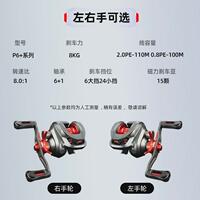 塔酷馬p6+水滴輪雙線(xiàn)杯微物遠(yuǎn)投翹嘴鱖魚(yú)輪8速輪7速輪軸短路亞輪
