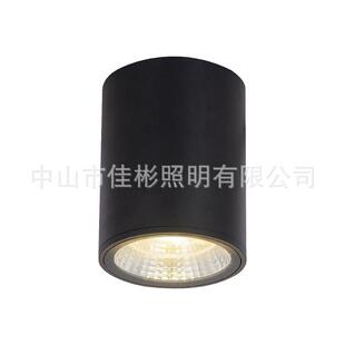 LED防水明装筒灯户外防水应急筒灯酒店雨棚灯天棚灯高铁站台灯