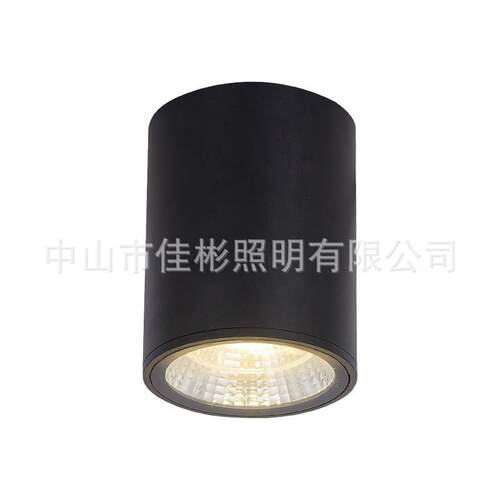 LED防水明装筒灯户外防水应急筒灯酒店雨棚灯天棚灯高铁站台灯