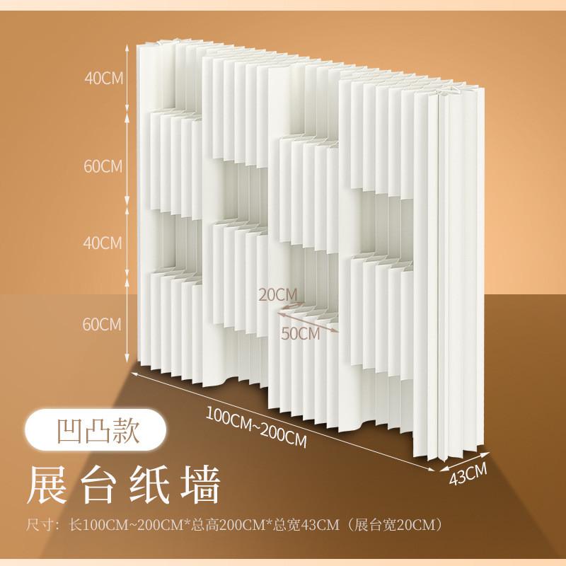 屏风隔断假折叠客厅卧室遮挡分隔墙墙可移动免打孔隔断墙现代简易
