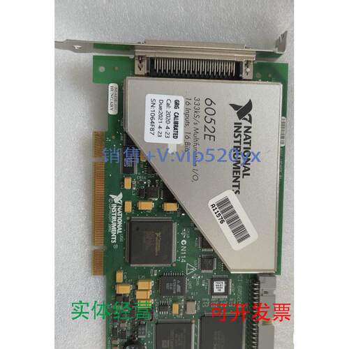 现货供应美国原NIPCI-6052E现货出售，成色好，功能正常，议价出