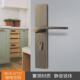 新中式 黄铜门锁室内卧室简约房门锁黄铜家用通用型磁吸静音执手锁