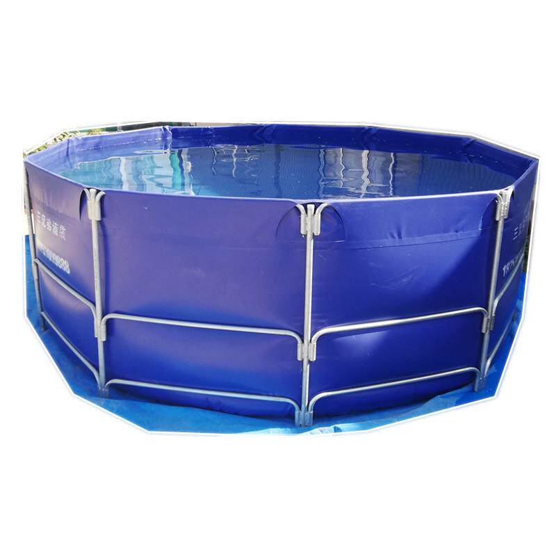 大型活动支架水池移动箱暂养池养殖活鱼水池鱼苗繁殖池可折叠