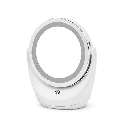 新款智能调光光带灯台式补led化妆镜梳妆礼品小镜子厂家直供