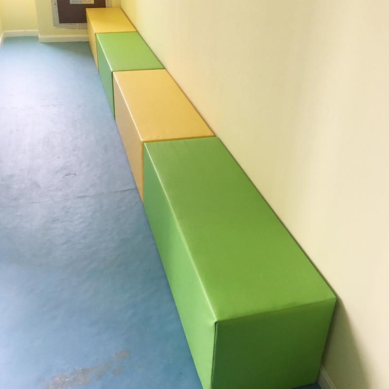 定制长条凳皮套方凳罩套软包凳套长凳皮保护罩沙发凳防水pu子椅套