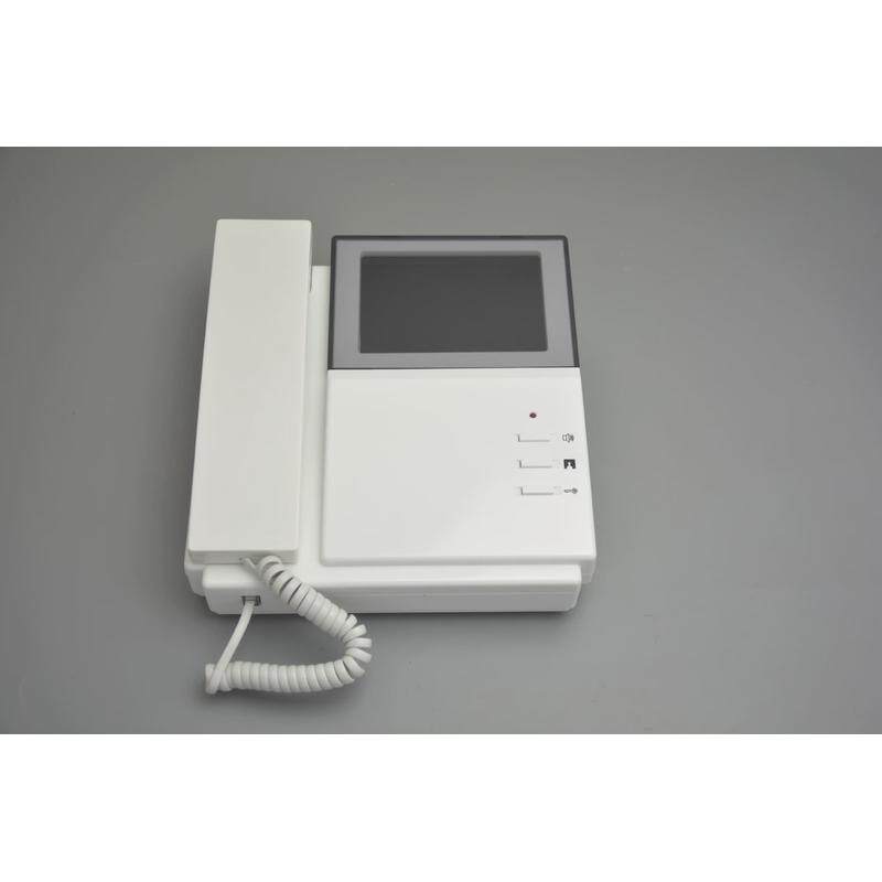 新款4.3寸彩色有线电话式可视对讲门铃楼宇门禁系统/厂家直销