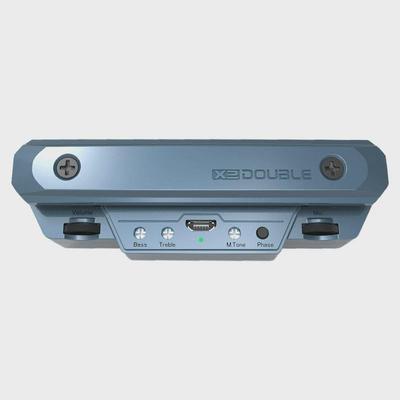 DOUBLEX2德博拾音器民谣吉他无线免开孔专业木吉他加振拾音器