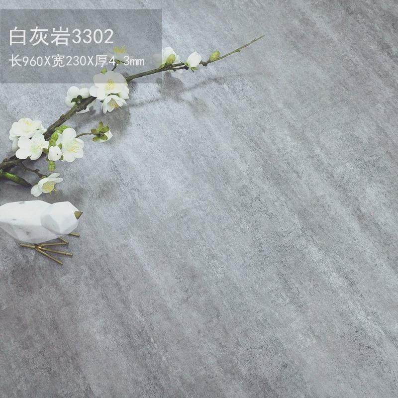 spc地板酒店大理石纹公寓翻新改造木纹石晶加厚耐磨防水石塑锁扣