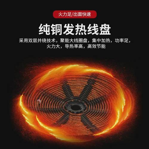 商用汤桶煮面炉自动电磁煮水饺炉不锈钢煮面汤炉快速煮汤炉