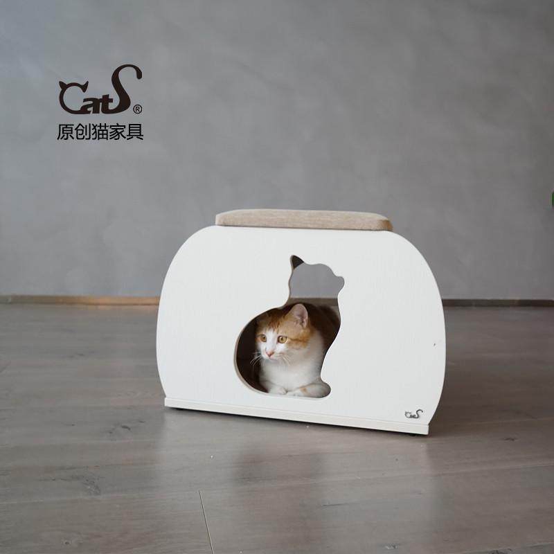 CatS人猫共用小弧凳 换鞋凳 搁脚凳 猫咪用品猫咪玩具 包邮,宠物/宠物食品及用品,猫窝/屋/帐篷/沙发,淘宝优惠券,粉丝福利购,淘宝优惠卷