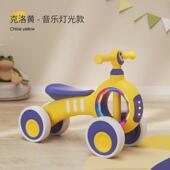 儿童滑行车1一3岁宝宝学步车无脚踏2岁女男孩小童滑行四轮溜溜车
