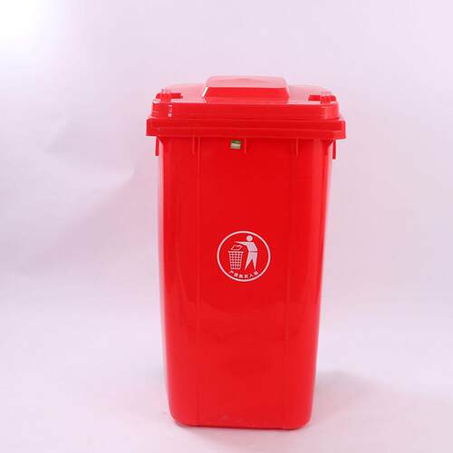 厂家批发240la分类透料挂车分类垃圾桶小区学校款彩色垃圾桶