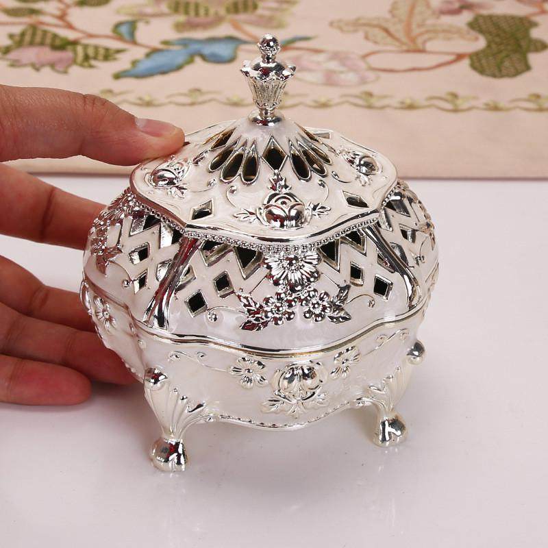 香炉金属家用创意沉香熏香掺香仿古欧式摆件盘香炉子室内安神大号,家居饰品,香薰炉,淘宝优惠券,粉丝福利购,淘宝优惠卷