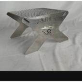 炉子卡式 卡片烧烤架户外烤架 柴火炉露营野餐批发野营便携式