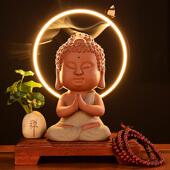 创意中式 饰摆设 家居倒流香摆件简约现代办公室客厅电视柜博古架装