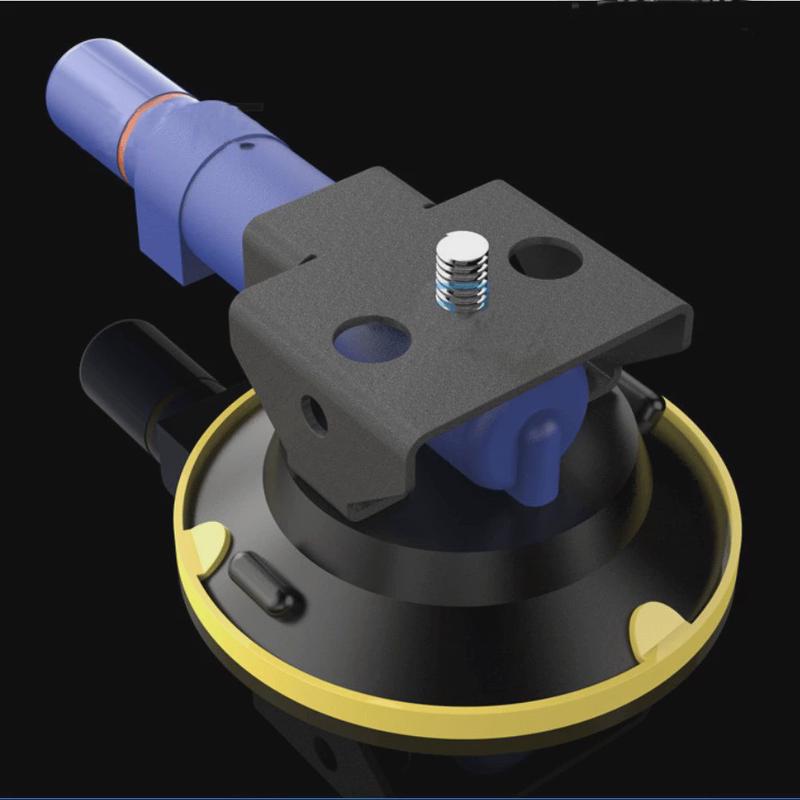 热销3inch3”75mm空手橡胶无痕真小型泵吸盘云台吸盘