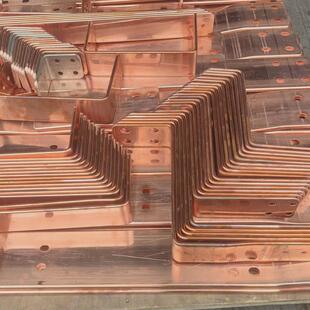 t2紫铜cnc加工cnc加工汽车零件新能源紫铜连接件数控车铣加工