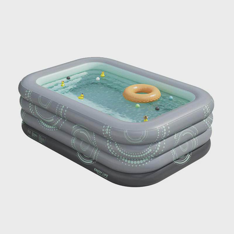 充气游泳池儿童加厚泳池宝宝游泳桶可折叠大型成人戏水池家用水池