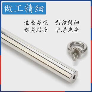 强磁磁力棒12000高斯强力除铁器棒耐高温吸铁磁力架磁力棒不锈钢