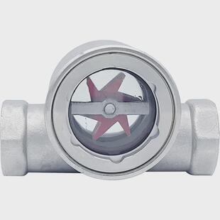 sg-yl11-01高温偏心叶轮指螺纹水流视镜视器玻璃观察窗201不锈钢