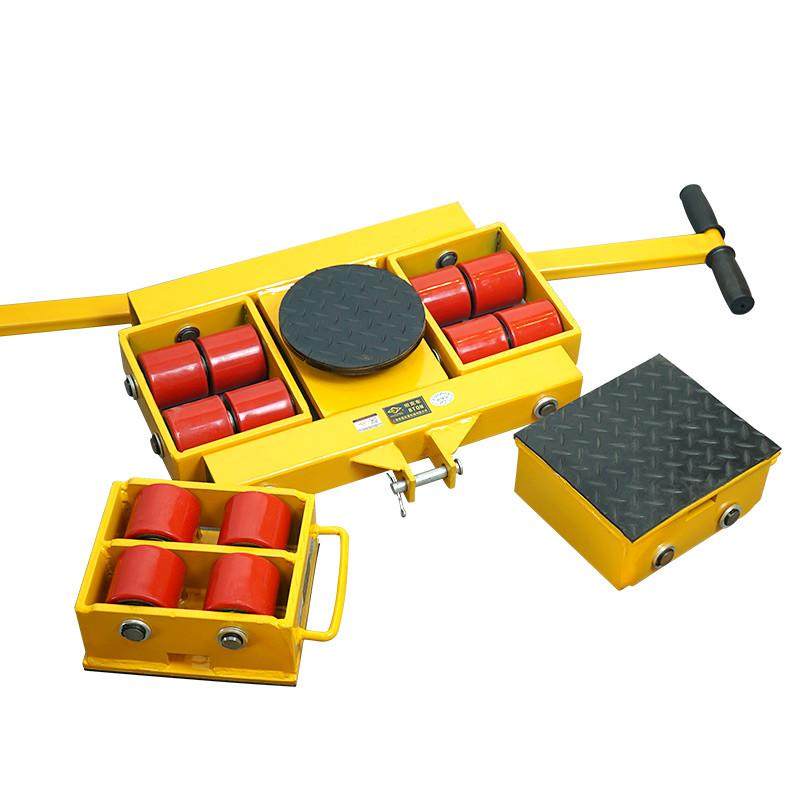 热销猎雕组合式搬运坦克车直行万向轮大型设备搬运车地平轮组合小