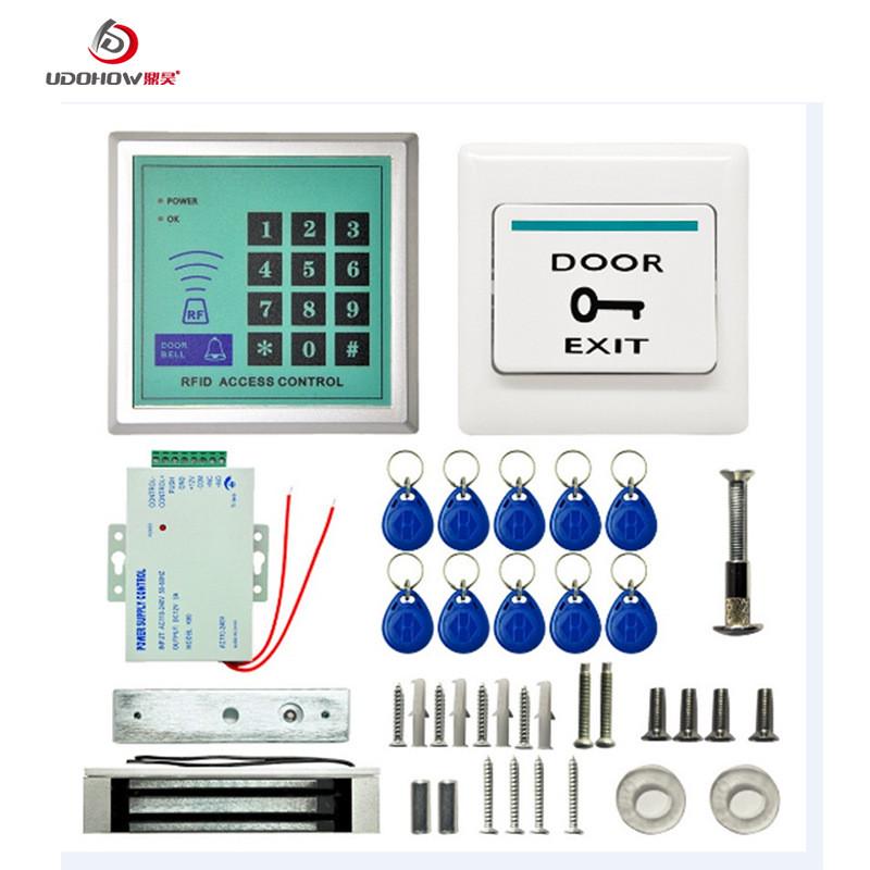 鼎昊ic防水门禁id密码门禁机办公室单开刷卡铁门木门门禁系统套装