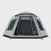 户外用品帐篷户外全自动速开3 5人防雨野营露营沙滩四面帐篷天幕