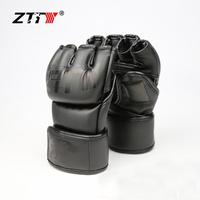 ztty系列mma散打格斗手套u(yù)fc廠家直銷(xiāo)露半指款搏擊拳套