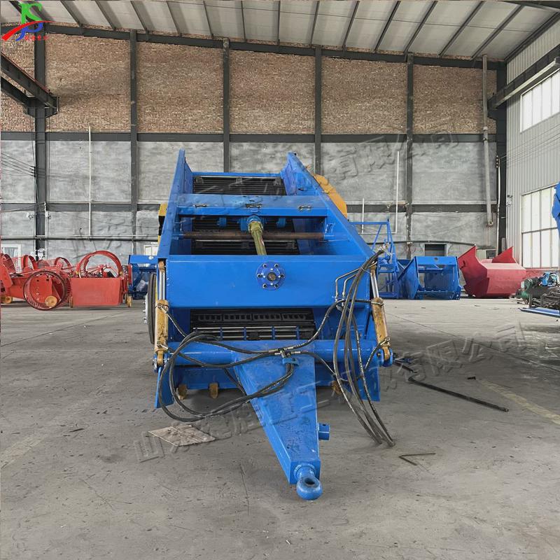 陕西碎石收集机拖拉机牵引式农田框石头机戈壁后悬挂石头收集捡