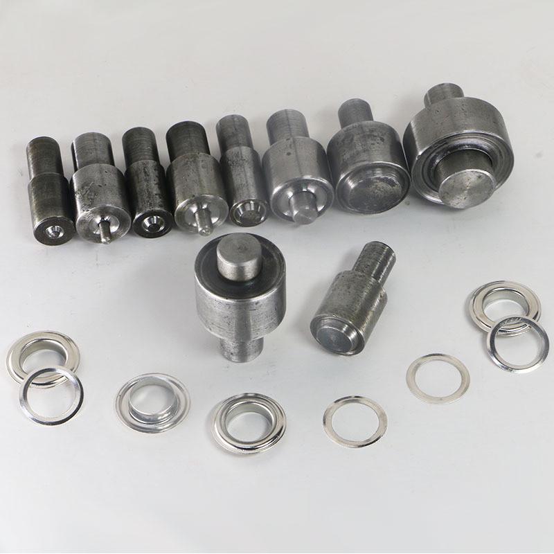 鸡眼扣大白打扣机电动模具皮革铜铁气眼扣手压工具喷绘布扣眼套装
