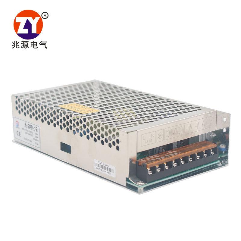 12V开关电源照明电源S-200-1216.5ADC12V灯带灯条开关电源