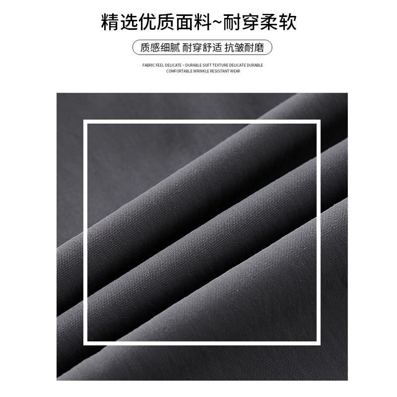 蓝色冰丝山本短裤女夏薄款2025新款高腰宽松阔腿裤休闲运动五分裤