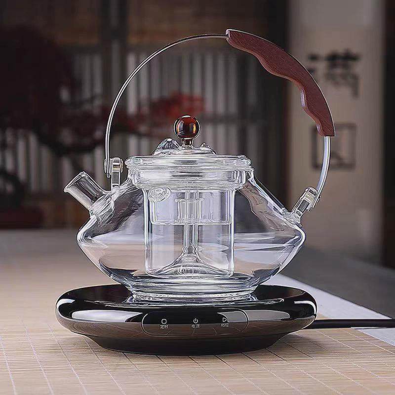 围炉煮茶家用室内罐全套茶煮茶炉烤茶玻璃茶壶泡茶电陶炉煮茶器罐,餐饮具,茶壶,淘宝优惠券,粉丝福利购,淘宝优惠卷