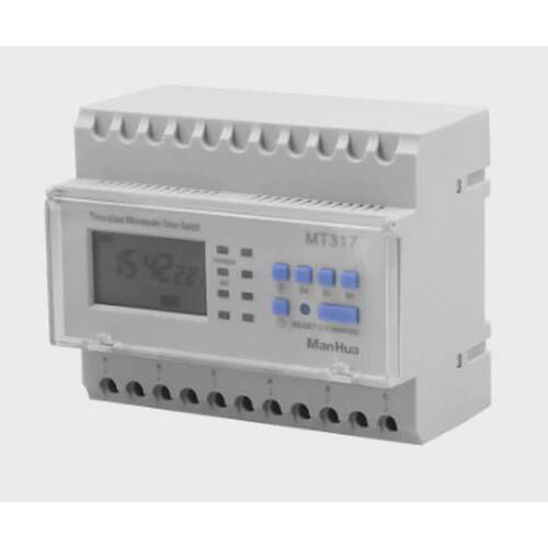 manhuamt317220v16a三相三线制时间定时器开关开关数字控制