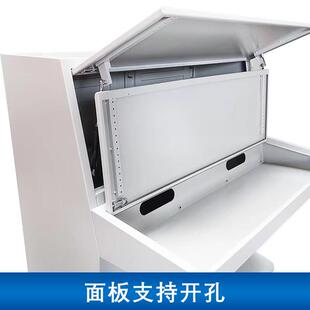 琴式操作台斜面机柜配电机箱厂家室外机柜立式单双门电气控制柜