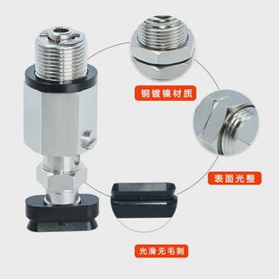 weu46 组件合达椭圆型长条m14牙吸盘怡j