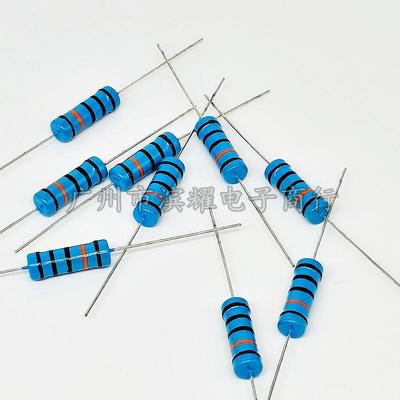 3w金属膜五色0.1r0.12r0.15r0.18r0.2r欧1%精密电阻环