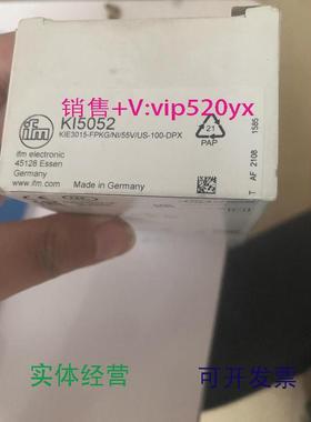现货供应易福门传感器KI5052IN5207IN0136全新议价