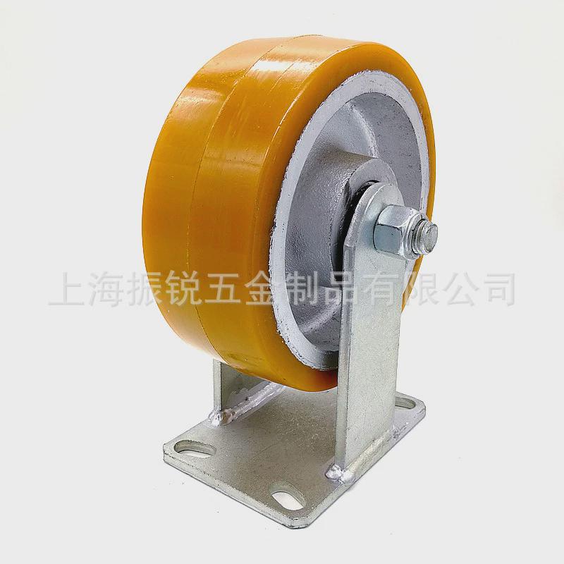 脚轮厂家6寸8寸10万向脚轮12寸超重型pu寸2-3吨脚轮质保一年