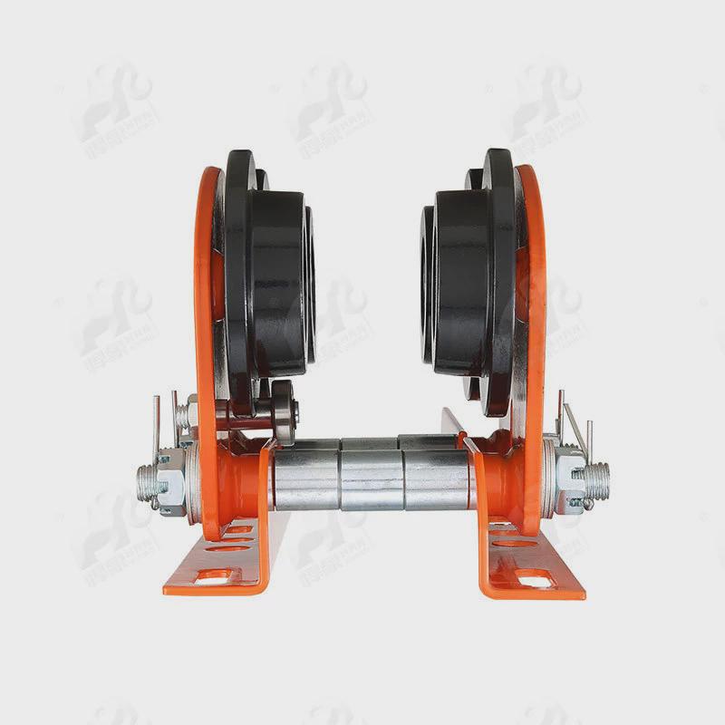 手动跑车微型电动葫芦跑车家用小型吊机工字钢手推跑车微电跑车