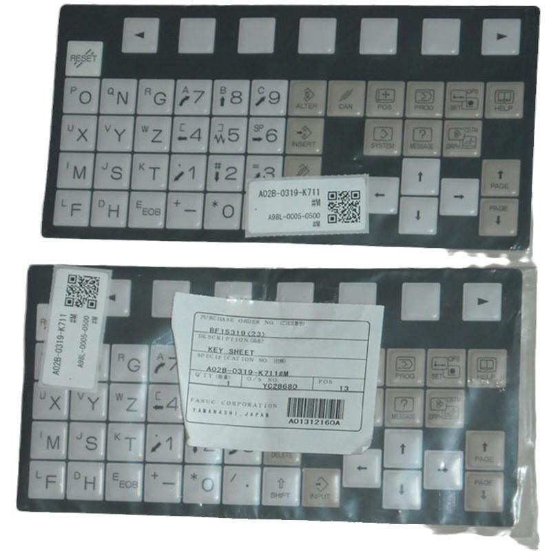 热销fanuc发那科A02B-0319-K711#M现货0iD系统键膜A98L-0005-0500