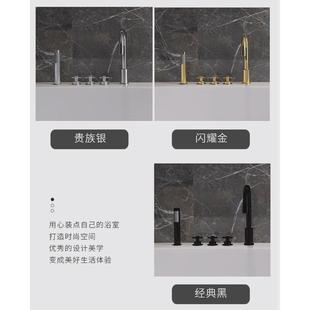 大圆形浴缸家用别墅双人恒温按摩缸酒店名宿浴盆亚克力浴缸