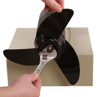 珀尔12v44磅钓鱼船橡皮电动推进器皮划艇船马达螺旋桨挂桨船外机