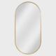 北欧浴室镜直边椭圆形卫生间镜子壁挂浴室镜洗手间镜子创意梳妆镜