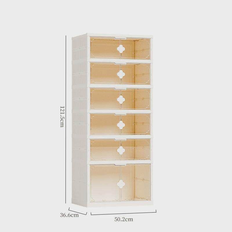 免安装鞋盒透明鞋子收纳盒储物柜多层家用加厚防尘折叠鞋架储物盒,收纳整理,鞋柜,淘宝优惠券,粉丝福利购,淘宝优惠卷