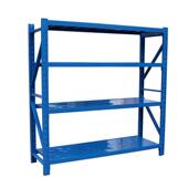 永格钢制仓储货架冷轧板中型重型置物架网五金店商仓库货架厂家